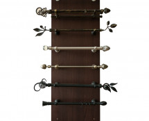 Карнизы d16мм (Белое-золото, Черное-золото)